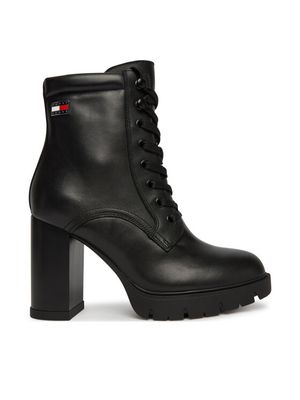 Botki jesienne Tommy Jeans ze sklepu: MODIVO w kategorii: Botki - zdjęcie WP-EBWP-BKLVO-LN0_0000306195639