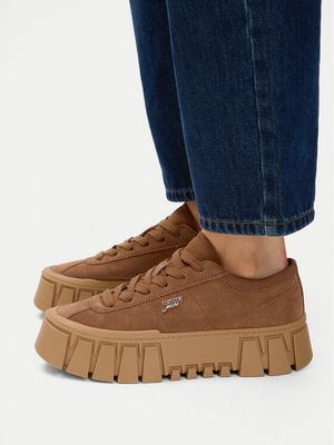 Buty sportowe damskie na wiosnę Tommy Jeans ze sklepu: MODIVO w kategorii: Buty sportowe damskie - zdjęcie WP-EBWP-BKLVO-LN0_0000306195738