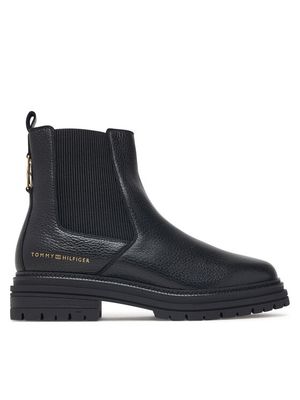 Tommy Hilfiger - Botki jesienne ze sklepu: MODIVO w kategorii: Botki - zdjęcie WP-EBWP-BKLVO-LN0_0000306196049