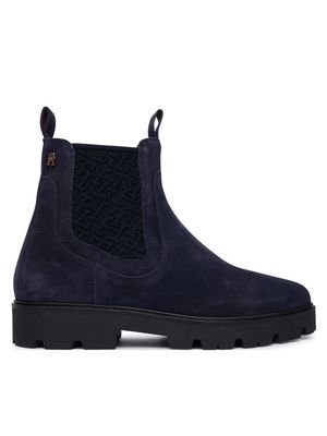 Botki jesienne Tommy Hilfiger ze sklepu: MODIVO w kategorii: Botki - zdjęcie WP-EBWP-BKLVO-LN0_0000306196087