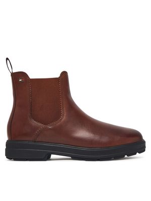 Tommy Hilfiger - Botki jesienne ze sklepu: MODIVO w kategorii: Botki - zdjęcie WP-EBWP-BKLVO-LN0_0000306196100