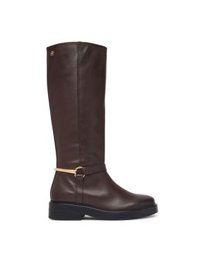 Kozaki damskie zimowe Tommy Hilfiger ze sklepu: MODIVO w kategorii: Kozaki damskie - zdjęcie WP-EBWP-BKLVO-LN0_0000306196308