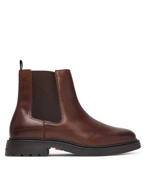 Buty zimowe męskie jesienne Tommy Hilfiger ze sklepu: MODIVO w kategorii: Buty zimowe męskie - zdjęcie WP-EBWP-BKLVO-LN0_0000306197374