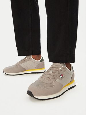 Tommy Jeans - Buty sportowe męskie wiosenne ze sklepu: MODIVO w kategorii: Buty sportowe męskie - zdjęcie WP-EBWP-BKLVO-LN0_0000306197640