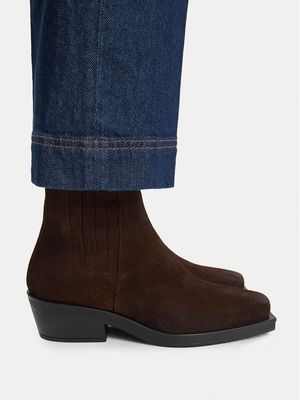 Botki na jesień Tommy Jeans ze sklepu: MODIVO w kategorii: Botki