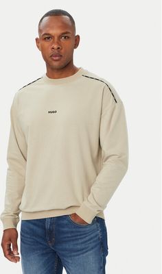Bluza męska jesienna casual HUGO ze sklepu: MODIVO w kategorii: Bluzy męskie - zdjęcie WP-EBWP-BKLVO-LN0_0000306198050