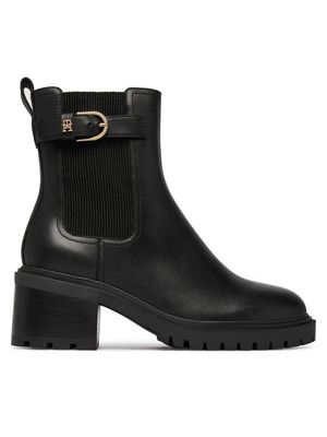 Botki casual Tommy Hilfiger ze sklepu: MODIVO w kategorii: Botki