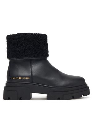 Botki jesienne Tommy Hilfiger ze sklepu: MODIVO w kategorii: Botki - zdjęcie WP-EBWP-BKLVO-LN0_0000306198562