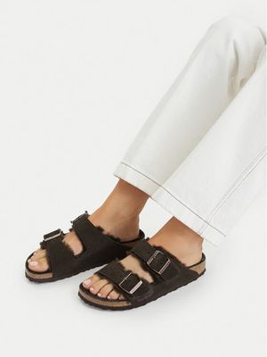 Klapki damskie na lato BIRKENSTOCK ze sklepu: MODIVO w kategorii: Klapki damskie