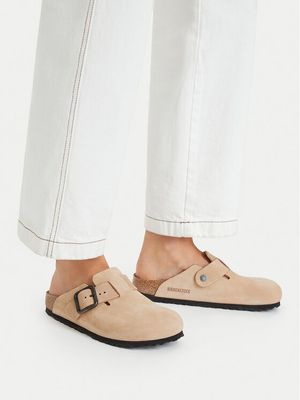 Klapki damskie na lato BIRKENSTOCK ze sklepu: MODIVO w kategorii: Klapki damskie