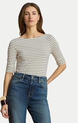Bluzka damska casual LAUREN RALPH LAUREN ze sklepu: MODIVO w kategorii: Bluzki damskie - zdjęcie WP-EBWP-BKLVO-LN0_0000306203334