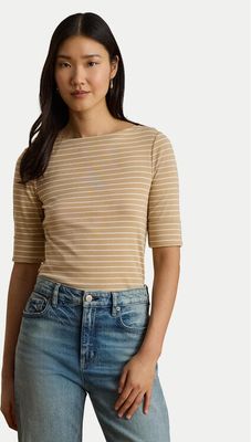 Bluzka damska casual LAUREN RALPH LAUREN ze sklepu: MODIVO w kategorii: Bluzki damskie - zdjęcie WP-EBWP-BKLVO-LN0_0000306203358