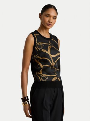 Bluzka damska na lato LAUREN RALPH LAUREN ze sklepu: MODIVO w kategorii: Bluzki damskie - zdjęcie WP-EBWP-BKLVO-LN0_0000306203464
