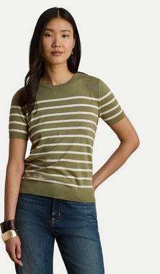 Bluzka damska casual LAUREN RALPH LAUREN ze sklepu: MODIVO w kategorii: Bluzki damskie - zdjęcie WP-EBWP-BKLVO-LN0_0000306203471