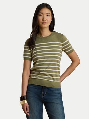 Bluzka damska casual LAUREN RALPH LAUREN ze sklepu: MODIVO w kategorii: Bluzki damskie - zdjęcie WP-EBWP-BKLVO-LN0_0000306203471