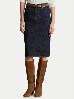 Spódnica casual LAUREN RALPH LAUREN ze sklepu: MODIVO w kategorii: Spódnice - zdjęcie WP-EBWP-BKLVO-LN0_0000306203778
