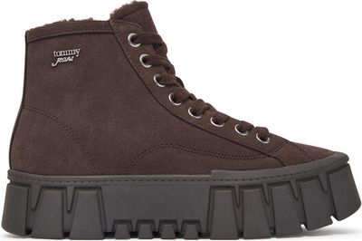 Botki jesienne Tommy Jeans ze sklepu: MODIVO w kategorii: Botki - zdjęcie WP-EBWP-BKLVO-LN0_0000306205307