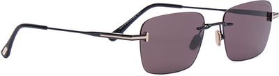 Tom Ford - Okulary przeciwsłoneczne damskie ze sklepu: MODIVO w kategorii: Okulary przeciwsłoneczne damskie - zdjęcie WP-EBWP-BKLVO-LN0_0000306205680