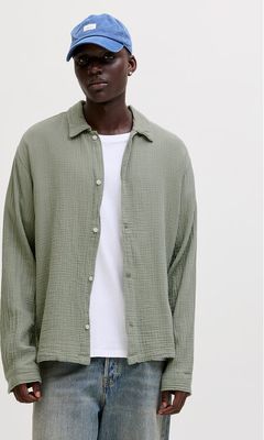 Koszula męska z klasycznym kołnierzykiem Jack & Jones ze sklepu: MODIVO w kategorii: Koszule męskie - zdjęcie WP-EBWP-BKLVO-LN0_0000306206564
