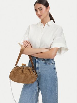 Kopertówka elegancka Weekend Max Mara ze sklepu: MODIVO w kategorii: Kopertówki - zdjęcie WP-EBWP-BKLVO-LN0_0000306209732