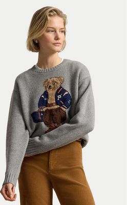 Sweter damski casual Polo Ralph Lauren ze sklepu: MODIVO w kategorii: Swetry damskie - zdjęcie WP-EBWP-BKLVO-LN0_0000306211711