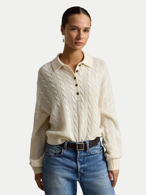 Sweter damski na zimę Polo Ralph Lauren ze sklepu: MODIVO w kategorii: Swetry damskie - zdjęcie WP-EBWP-BKLVO-LN0_0000306212015