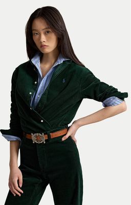 Koszula damska casualowa jesienna Polo Ralph Lauren ze sklepu: MODIVO w kategorii: Koszule damskie - zdjęcie WP-EBWP-BKLVO-LN0_0000306212107