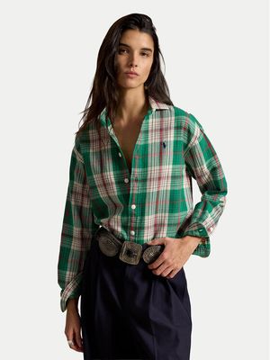 Koszula damska jesienna casualowa Polo Ralph Lauren ze sklepu: MODIVO w kategorii: Koszule damskie - zdjęcie WP-EBWP-BKLVO-LN0_0000306212459