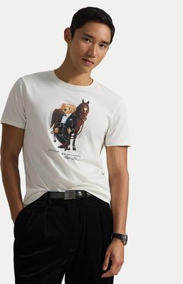 T-shirt męski młodzieżowy Polo Ralph Lauren ze sklepu: MODIVO w kategorii: T-shirty męskie - zdjęcie WP-EBWP-BKLVO-LN0_0000306215665