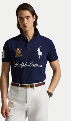 T-shirt męski na wiosnę Polo Ralph Lauren ze sklepu: MODIVO w kategorii: T-shirty męskie - zdjęcie WP-EBWP-BKLVO-LN0_0000306215696