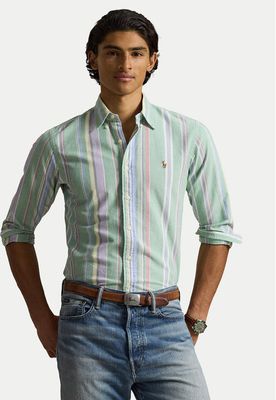 Koszula męska z kołnierzykiem button down Polo Ralph Lauren ze sklepu: MODIVO w kategorii: Koszule męskie - zdjęcie WP-EBWP-BKLVO-LN0_0000306215788