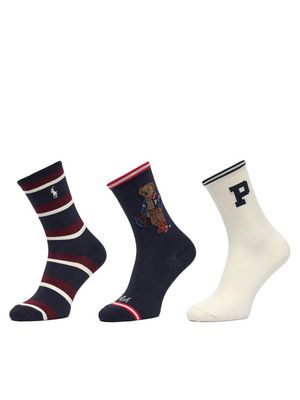 Polo Ralph Lauren - Skarpetki damskie w nadruki ze sklepu: MODIVO w kategorii: Skarpetki damskie - zdjęcie WP-EBWP-BKLVO-LN0_0000306218208