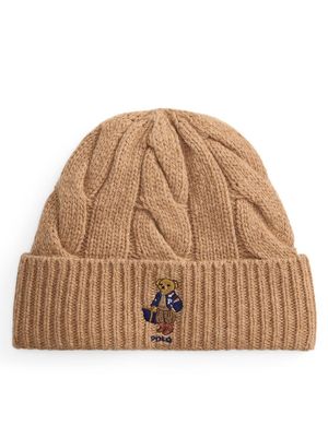 Czapka zimowa damska Polo Ralph Lauren ze sklepu: MODIVO w kategorii: Czapki zimowe damskie - zdjęcie WP-EBWP-BKLVO-LN0_0000306218246