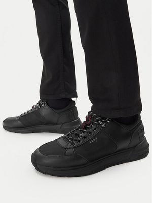 HUGO - Buty sportowe męskie jesienne ze sklepu: MODIVO w kategorii: Buty sportowe męskie - zdjęcie WP-EBWP-BKLVO-LN0_0000306220430