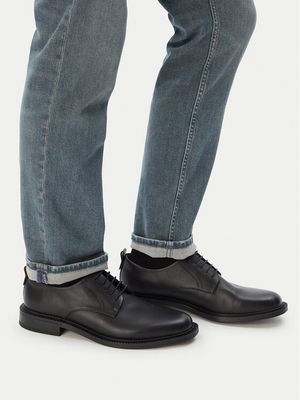 Buty eleganckie męskie jesienne HUGO ze sklepu: MODIVO w kategorii: Buty eleganckie męskie - zdjęcie WP-EBWP-BKLVO-LN0_0000306220485