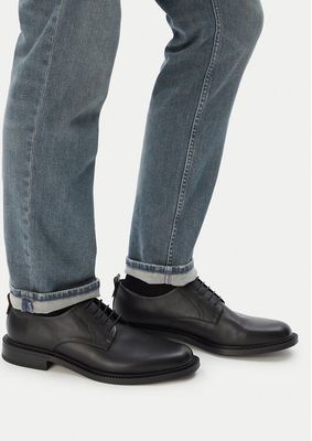 Buty eleganckie męskie jesienne HUGO ze sklepu: MODIVO w kategorii: Buty eleganckie męskie - zdjęcie WP-EBWP-BKLVO-LN0_0000306220485