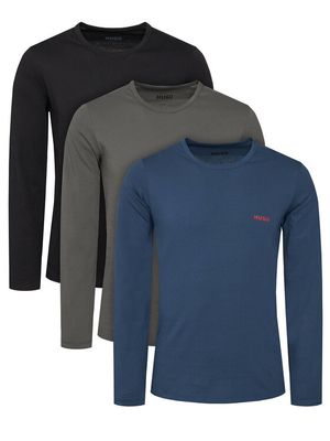 T-shirt męski casual HUGO ze sklepu: MODIVO w kategorii: T-shirty męskie - zdjęcie WP-EBWP-BKLVO-LN0_0000306220591