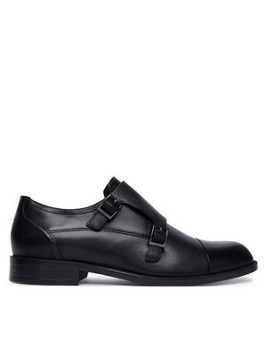BOSS - Buty eleganckie męskie jesienne ze sklepu: MODIVO w kategorii: Buty eleganckie męskie - zdjęcie WP-EBWP-BKLVO-LN0_0000306221598