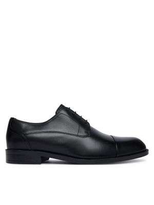 BOSS - Buty eleganckie męskie jesienne ze sklepu: MODIVO w kategorii: Buty eleganckie męskie - zdjęcie WP-EBWP-BKLVO-LN0_0000306221604