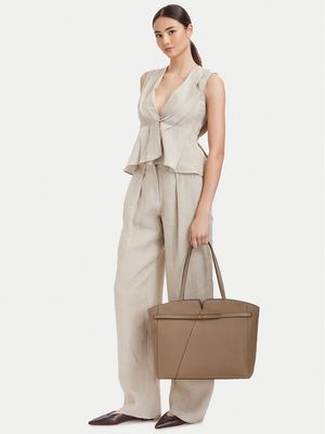 Shopper bag elegancka BOSS ze sklepu: MODIVO w kategorii: Torby Shopper bag - zdjęcie WP-EBWP-BKLVO-LN0_0000306222052
