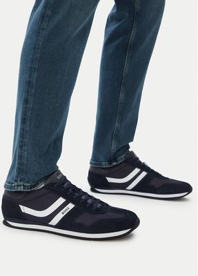 BOSS - Buty sportowe męskie ze sklepu: MODIVO w kategorii: Buty sportowe męskie - zdjęcie WP-EBWP-BKLVO-LN0_0000306222410