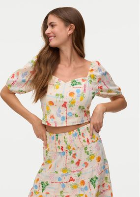 Bluzka damska Vero Moda ze sklepu: MODIVO w kategorii: Bluzki damskie - zdjęcie WP-EBWP-BKLVO-LN0_0000306225374