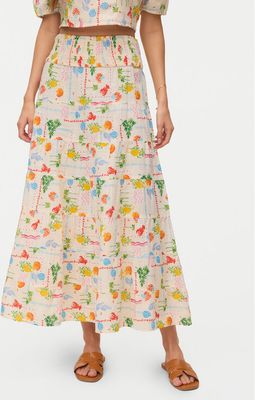 Vero Moda - Spódnica boho na wiosnę ze sklepu: MODIVO w kategorii: Spódnice - zdjęcie WP-EBWP-BKLVO-LN0_0000306225381