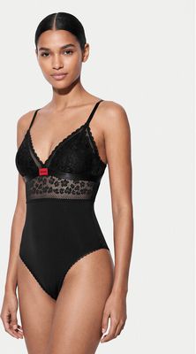 Body damskie HUGO ze sklepu: MODIVO w kategorii: Body damskie - zdjęcie WP-EBWP-BKLVO-LN0_0000306227859