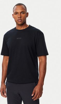 BOSS - T-shirt męski casualowy ze sklepu: MODIVO w kategorii: T-shirty męskie - zdjęcie WP-EBWP-BKLVO-LN0_0000306228085