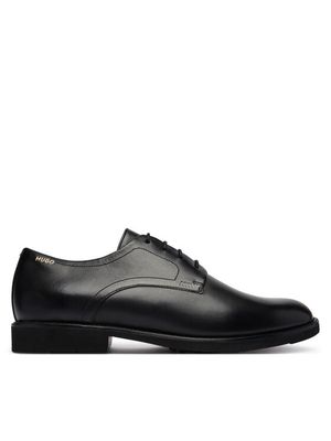 HUGO - Buty eleganckie męskie na jesień ze sklepu: MODIVO w kategorii: Buty eleganckie męskie - zdjęcie WP-EBWP-BKLVO-LN0_0000306228788