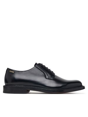HUGO - Buty eleganckie męskie na jesień ze sklepu: MODIVO w kategorii: Buty eleganckie męskie - zdjęcie WP-EBWP-BKLVO-LN0_0000306228863