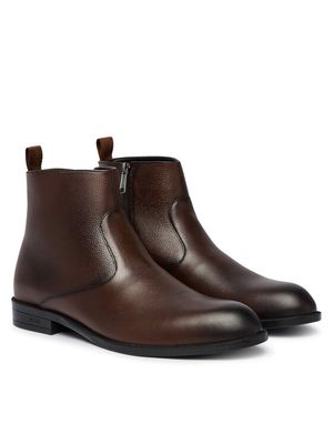 Buty zimowe męskie jesienne BOSS ze sklepu: MODIVO w kategorii: Buty zimowe męskie