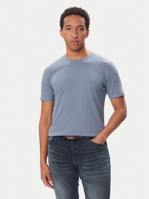 T-shirt męski casual BOSS ze sklepu: MODIVO w kategorii: T-shirty męskie