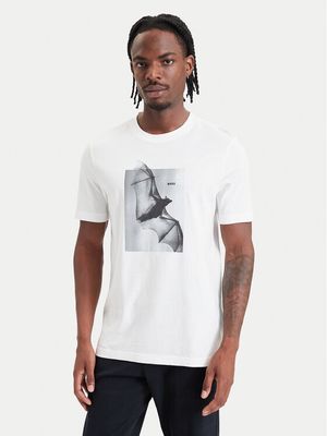 BOSS - T-shirt męski w stylu młodzieżowym na wiosnę ze sklepu: MODIVO w kategorii: T-shirty męskie - zdjęcie WP-EBWP-BKLVO-LN0_0000306231825